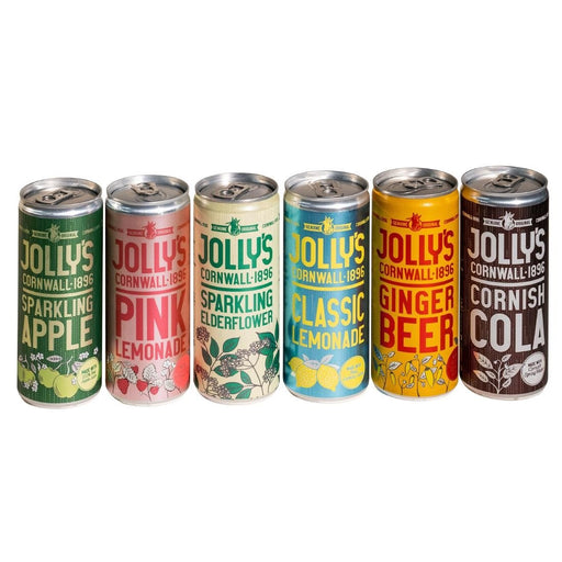 Jolly's Cornish Ginger Beer Cans 250ml (24 Pack) Jolly's