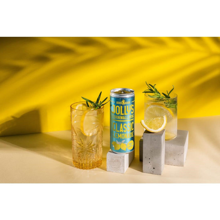 Jolly's Cornish Classic Lemonade Cans 250ml (24 Pack) Jolly's