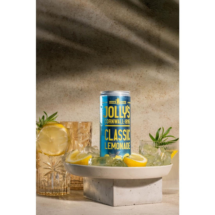 Jolly's Cornish Classic Lemonade Cans 250ml (24 Pack) Jolly's