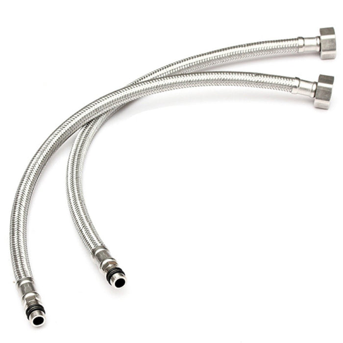 Basin Mixer Tap with Stainless Steel Spout Single Lever Chrome |  70248001 Makfry