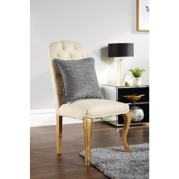 Mitre Polaris Throw Cushion Coal 43 x43cm Mitre Comfort