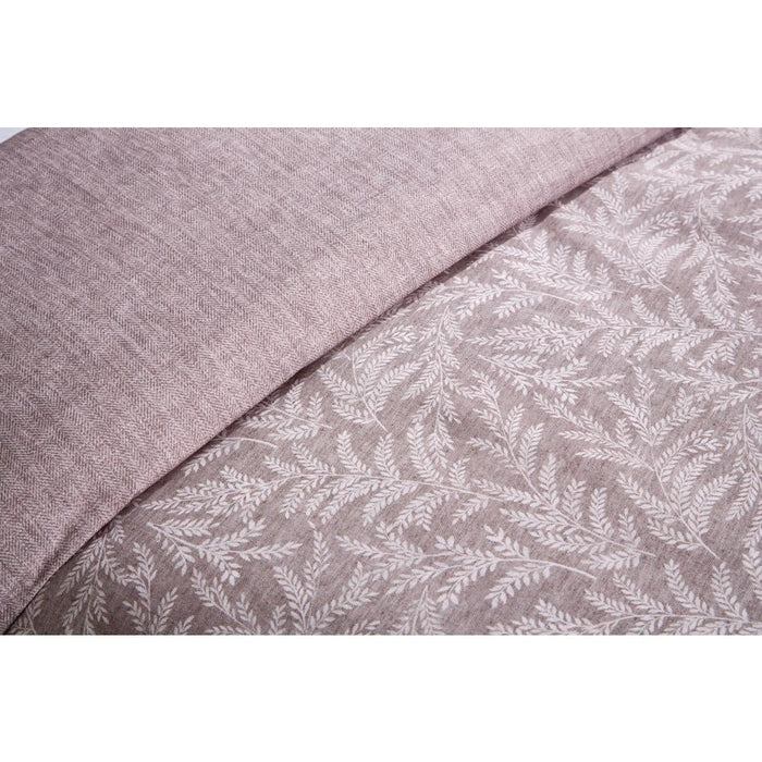 Mitre Essentials Fiorella Pillowcase Taupe Mitre Essentials