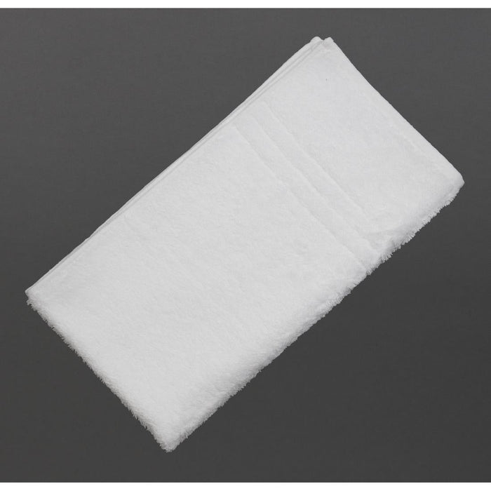 EcoKnit Hand Towel White, 600gsm Non Branded