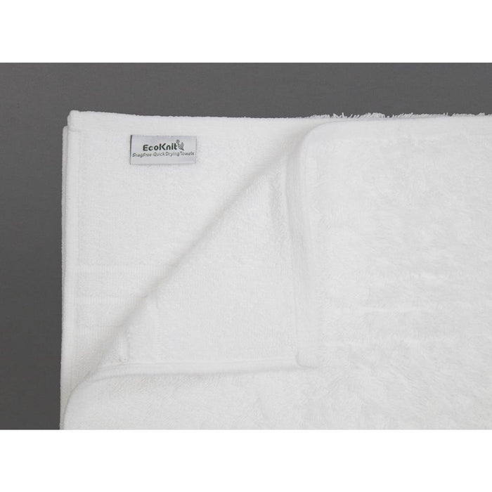 EcoKnit Bath Towel White, 600gsm Non Branded