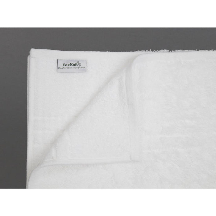 EcoKnit Bath Towel White, 650gsm Non Branded