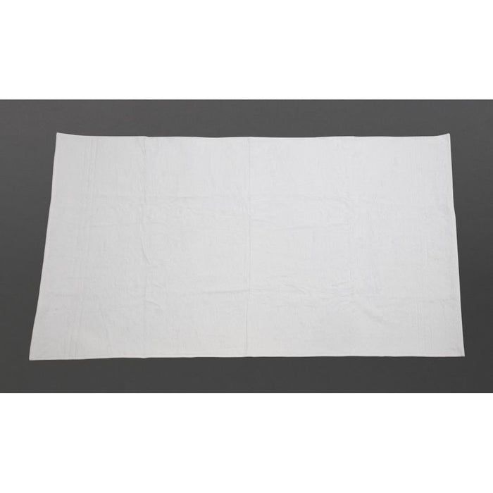 EcoKnit Bath Sheet White, 650gsm Non Branded