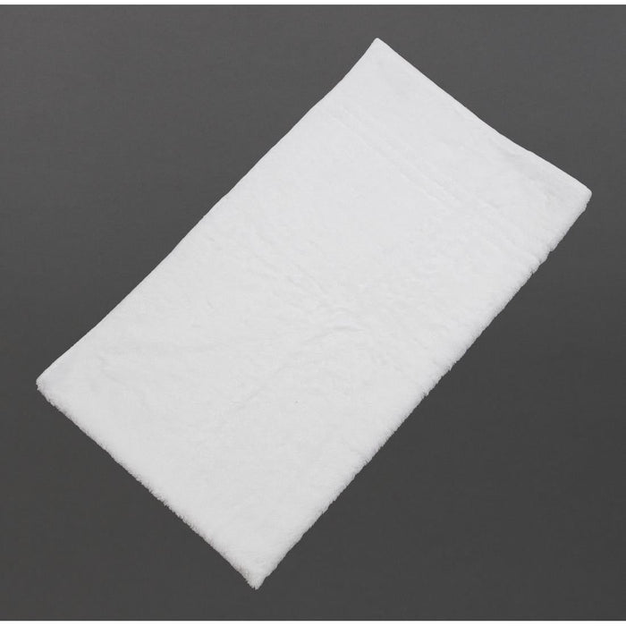 EcoKnit Bath Sheet White, 650gsm Non Branded