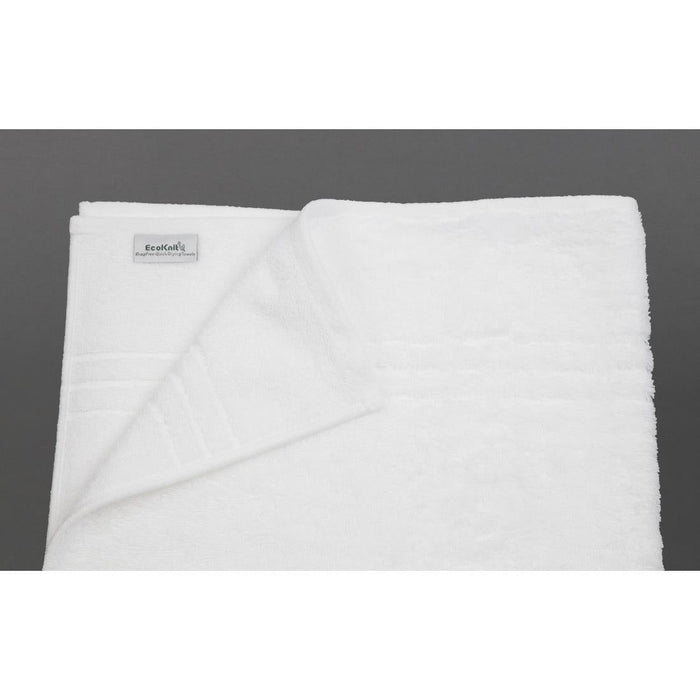 EcoKnit Bath Sheet White, 650gsm Non Branded