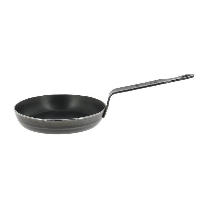 De Buyer Black Iron Blinis Pan 12cm De Buyer