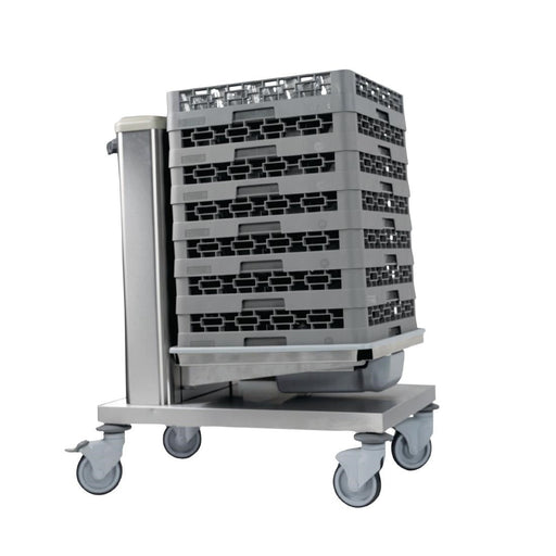 Matfer Bourgeat Constant Level Glass Racks Trolley Matfer Bourgeat