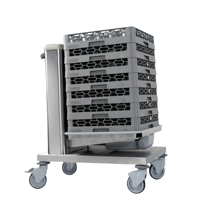 Matfer Bourgeat Constant Level Glass Racks Trolley Matfer Bourgeat