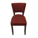 Oregon Dining Chair in Shetland Scarlet (2 Pack) Everyday