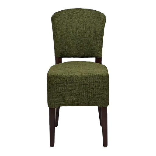 Hanoi Dining Chair In Dark Walnut with Shetland Forest Seatpad (2 Pack) Everyday