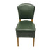 Hanoi Dining Chair In Weathered Oak with Bison Vinyl Cedar (2 Pack) Everyday