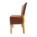 Hanoi Dining Chair In Soft Oak with Bison Vinyl Tan (2 Pack) Everyday