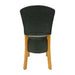Hanoi Dining Chair In Soft Oak with Bison Vinyl Cedar (2 Pack) Everyday