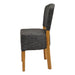 Hanoi Dining Chair In Soft Oak with Shetland Smoke Seatpad (2 Pack) Everyday