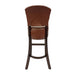 Hanoi Bar Chair in Dark Walnut with Bison Espresso Vinyl Everyday