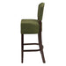Hanoi Bar Chair in Dark Walnut with Shetland Forest Seatpad Everyday