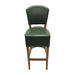 Hanoi Bar Chair in Weathered Oak with Bison Cedar Vinyl Everyday