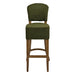 Hanoi Bar Chair in Weathered Oak with Shetland Forest Seatpad Everyday