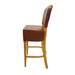 Hanoi Bar Chair in Soft Oak with Bison Tan Vinyl Everyday