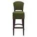 Hanoi Bar Chair In Soft Oak with Shetland Forest Seatpad Everyday