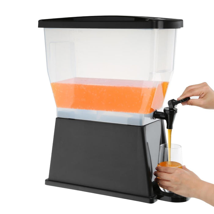 Olympia Beverage Dispenser Polypropylene Black 12Ltr Olympia