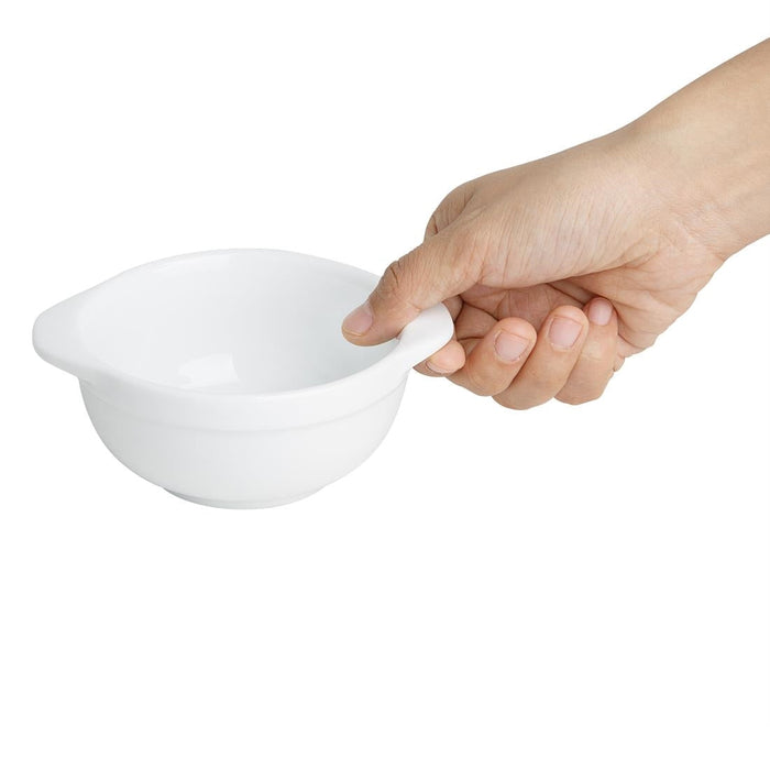 Olympia Whiteware Eared Bowls 250ml (6 Pack) Olympia