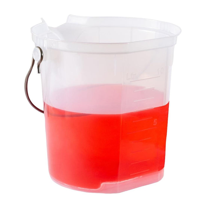 Pro-Measures Polypropylene Measuring Bucket 10Ltr Pro-Measures