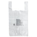 Fiesta Recyclable Large White Carrier Bag (1000 Pack) Fiesta Recyclable