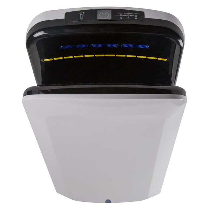Dryflow Jet Force Junior HEPA Hand Dryer White Dryflow