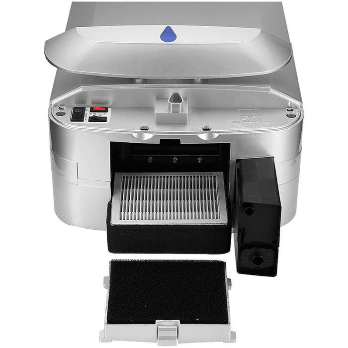 Dryflow Jet Force Junior HEPA Hand Dryer Silver Dryflow
