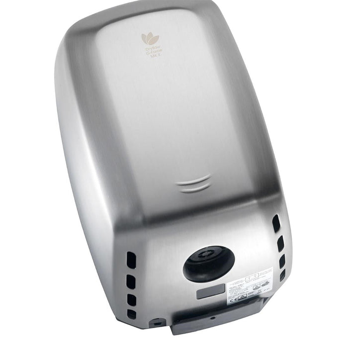 Dryflow G-Force MKII Hand Dryer with HEPA Filter Brushed Satin Dryflow