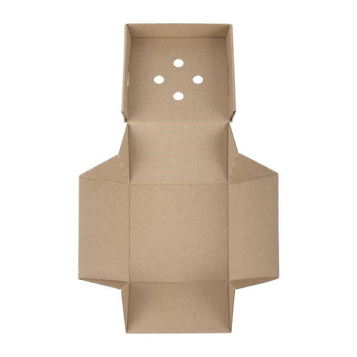 Fiesta Compostable Fold-Out Burger Boxes (100 Pack) Fiesta Compostable