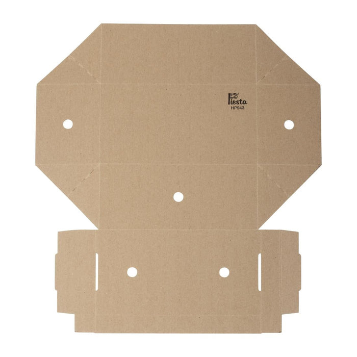 Fiesta Compostable Fold-Out Takeaway Boxes (100 Pack) Fiesta Compostable