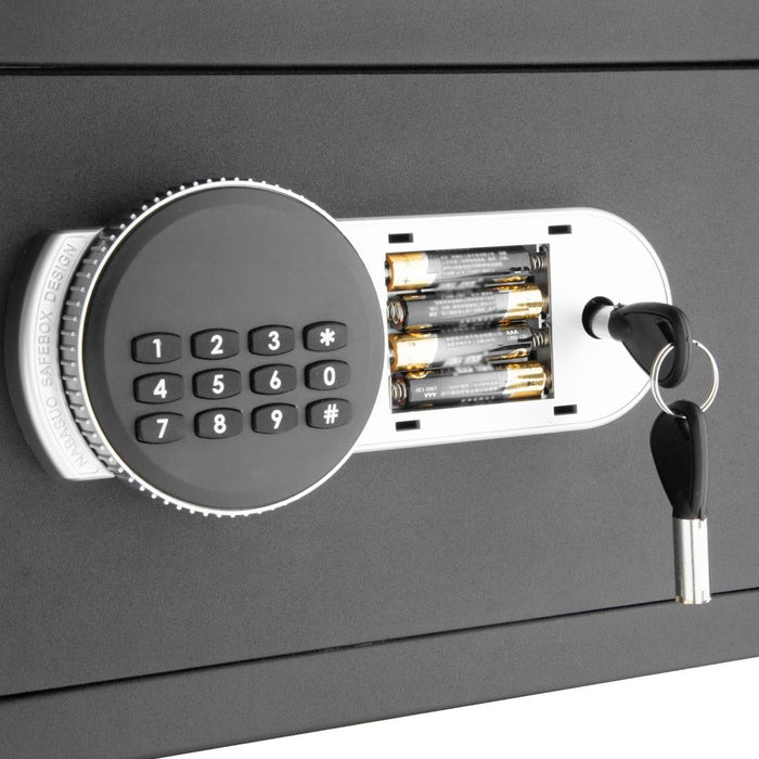 Bolero Standard Hotel Room Safe Black 200x310x200mm Bolero