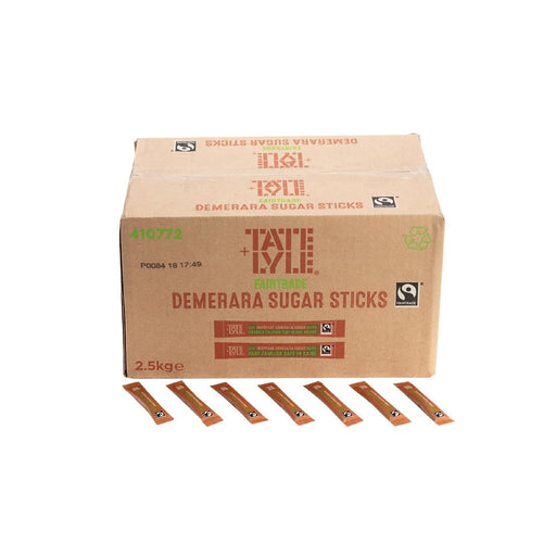Tate & Lyle Fairtrade Demerara Sugar Sticks (1000 Pack) Tate & Lyle