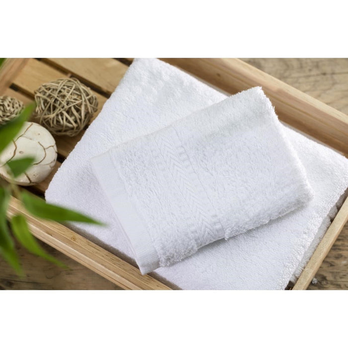 Mitre Comfort Nova Face Cloth White (10 Pack) Mitre Comfort