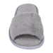 Mitre Comfort Vienna Open Toe Slippers Grey Mitre Comfort