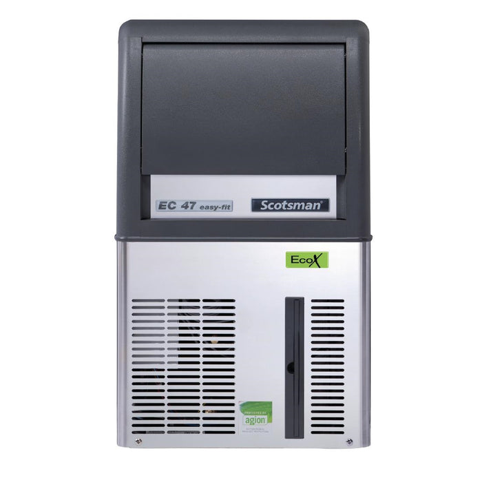 25kg/24hr Output, Gourmet Supercube ice. 9kg storage bin