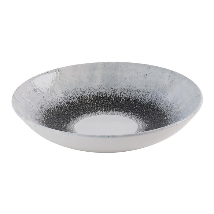 Churchill Studio Prints Fusion Black Evolve Coupe Bowls 247mm (12 Pack) Churchill Super Vitrified