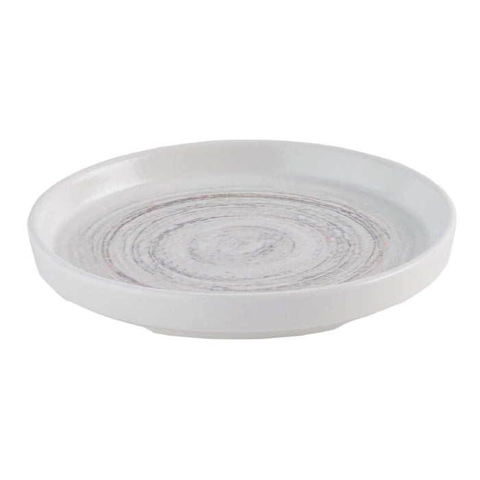 Churchill Elements Dune Walled Plates 160mm (6 Pack) Churchill Super Vitrified