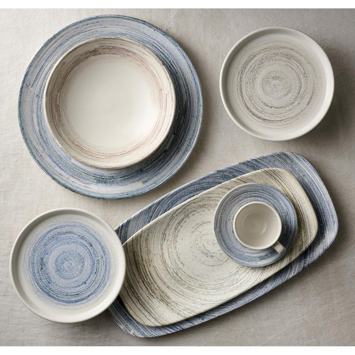 Churchill Elements Coast Walled Plates 261mm (6 Pack) Churchill Super Vitrified