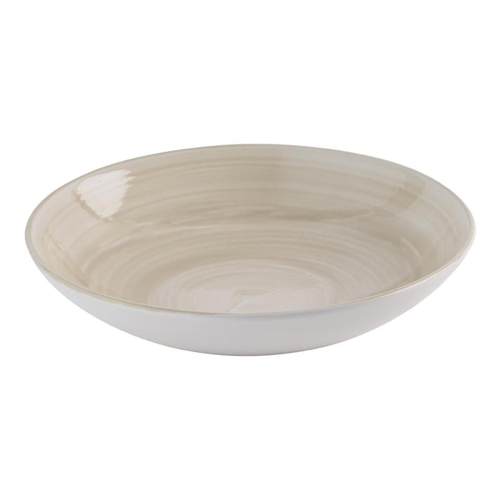 Churchill Stonecast Canvas Natural Evolve Coupe Bowls 247mm (12 Pack) Churchill Super Vitrified