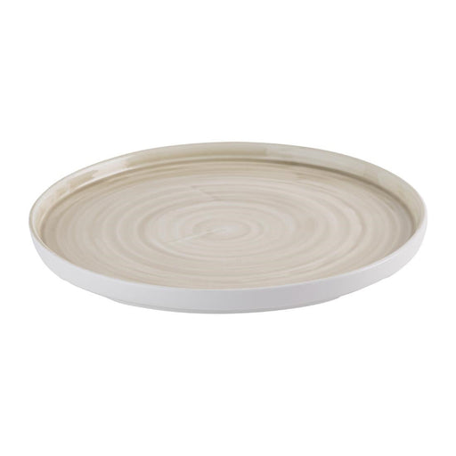 Churchill Stonecast Canvas Natural Walled Plates 280mm (6 Pack) Churchill Super Vitrified