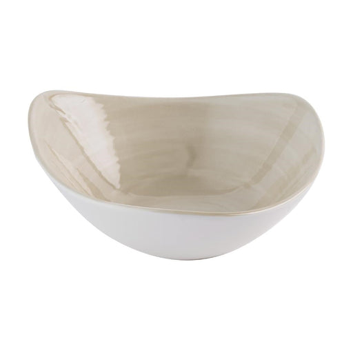 Churchill Stonecast Canvas Natural Lotus Bowls 177mm (12 Pack) Churchill Super Vitrified