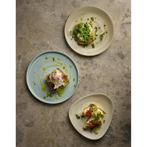 Churchill Stonecast Canvas Breeze Walled Plates 280mm (6 Pack) Churchill Super Vitrified