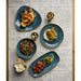 Churchill Stonecast Java Blue Chef's Oblong Plates 350 x 187mm (6 Pack) Churchill Super Vitrified