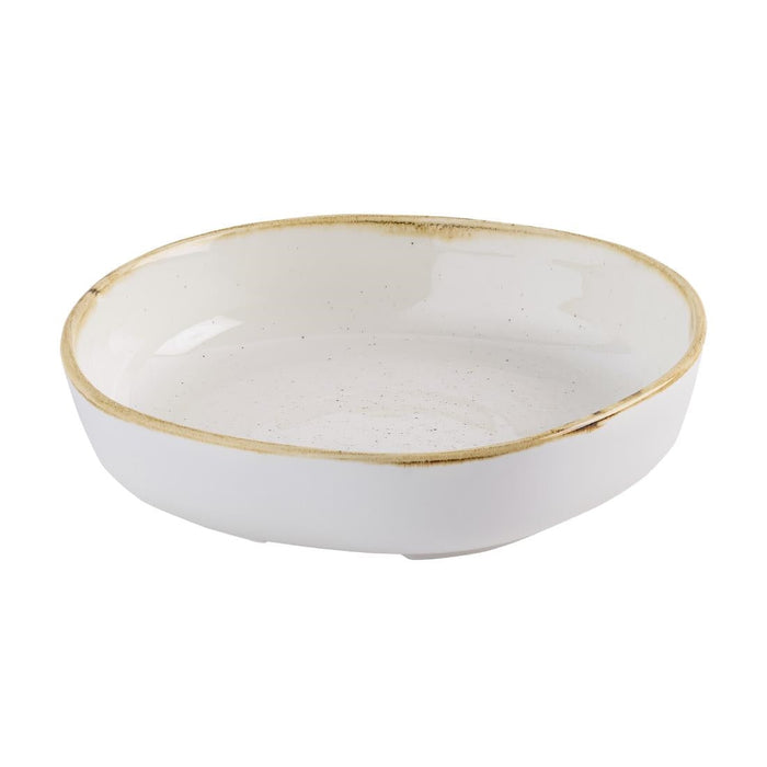 Churchill Stonecast Barley White Organic Walled Bowls 197mm (6 Pack) Churchill Super Vitrified